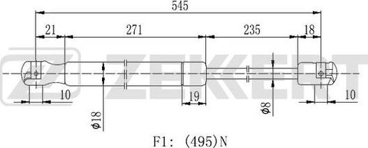 Zekkert GF-2240 - Qazlı bulaq, baqaj, yük yeri furqanavto.az