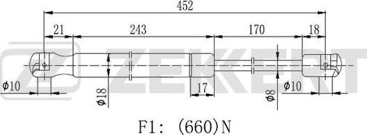 Zekkert GF-2242 - Qazlı bulaq, baqaj, yük yeri furqanavto.az