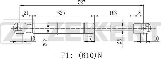 Zekkert GF-2269 - Qazlı bulaq, baqaj, yük yeri furqanavto.az