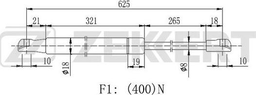 Zekkert GF-2208 - Qazlı bulaq, baqaj, yük yeri furqanavto.az