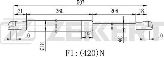 Zekkert GF-2203 - Qazlı bulaq, baqaj, yük yeri furqanavto.az