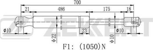 Zekkert GF-2213 - Qazlı bulaq, baqaj, yük yeri furqanavto.az