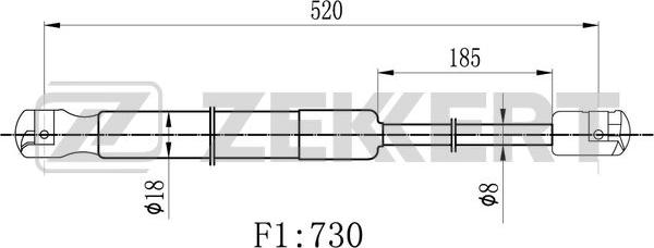 Zekkert GF-2221 - Qazlı bulaq, baqaj, yük yeri furqanavto.az