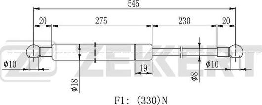 Zekkert GF-2275 - Qazlı bulaq, baqaj, yük yeri furqanavto.az