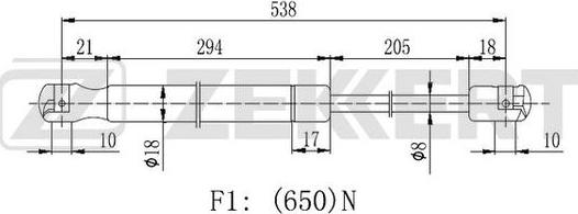 Zekkert GF-2273 - Qazlı bulaq, baqaj, yük yeri furqanavto.az