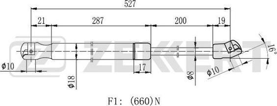 Zekkert GF-2272 - Qazlı bulaq, baqaj, yük yeri furqanavto.az