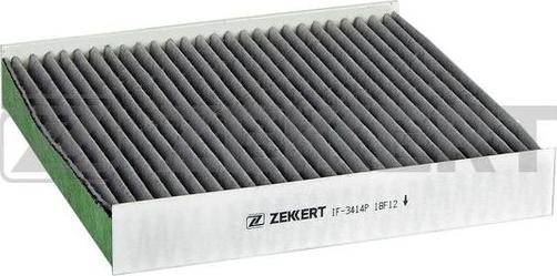 Zekkert IF-3414P - Filtr, daxili hava furqanavto.az