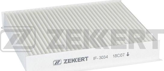 Zekkert IF-3034 - Filtr, daxili hava furqanavto.az