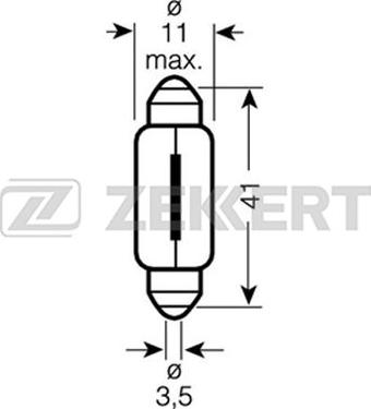 Zekkert LP-1058 - Lampa, daxili işıq furqanavto.az