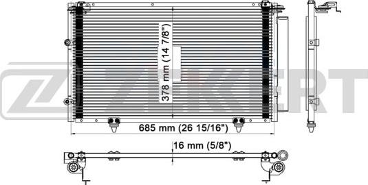 Zekkert MK-3040 - Kondenser, kondisioner furqanavto.az