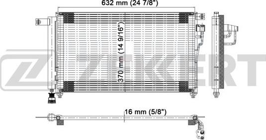 Zekkert MK-3053 - Kondenser, kondisioner furqanavto.az