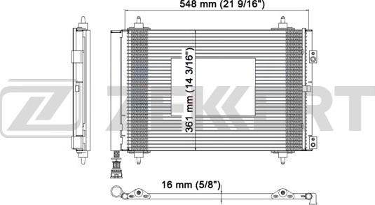 Zekkert MK-3001 - Kondenser, kondisioner furqanavto.az