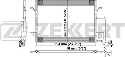 Zekkert MK-3020 - Kondenser, kondisioner furqanavto.az