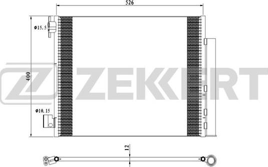 Zekkert MK-3165 - Kondenser, kondisioner furqanavto.az