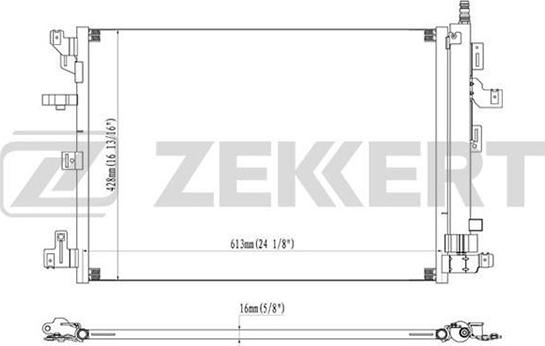 Zekkert MK-3111 - Kondenser, kondisioner furqanavto.az