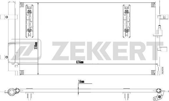 Zekkert MK-3179 - Kondenser, kondisioner furqanavto.az