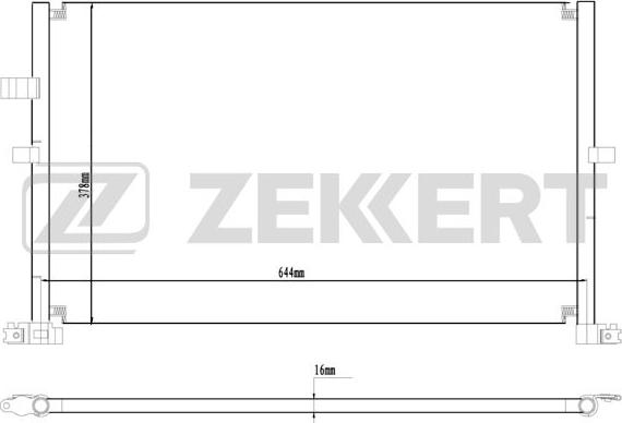 Zekkert MK-3177 - Kondenser, kondisioner furqanavto.az