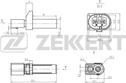 Zekkert SE-4040 - Sensor, krank mili nəbzi furqanavto.az