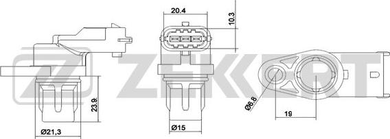 Zekkert SE-4012 - Sensor, krank mili nəbzi furqanavto.az