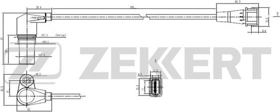 Zekkert SE-4035 - Sensor, krank mili nəbzi furqanavto.az