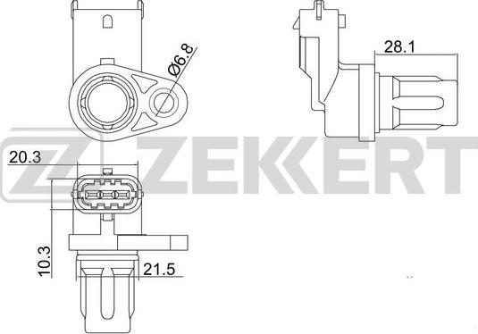 Zekkert SE-5005 - Sensor, eksantrik mili mövqeyi furqanavto.az