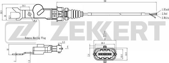 Zekkert SE-5021 - Sensor, eksantrik mili mövqeyi furqanavto.az