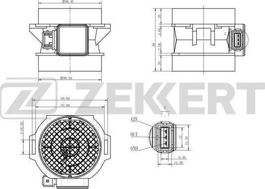 Zekkert SE-2001 - Hava Kütləsi Sensoru furqanavto.az