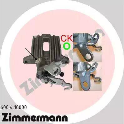 Zimmermann 600.4.10000 - Əyləc kaliperi furqanavto.az