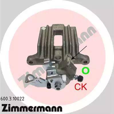 Zimmermann 600.3.10022 - Əyləc kaliperi furqanavto.az