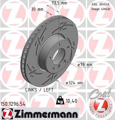 Zimmermann 150.1296.54 - Əyləc Diski furqanavto.az