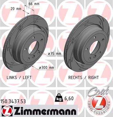 Zimmermann 150.3437.53 - Əyləc Diski furqanavto.az