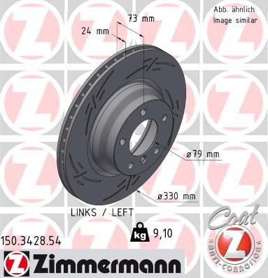 Zimmermann 150.3428.54 - Əyləc Diski furqanavto.az