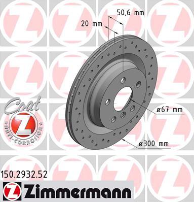 Zimmermann 150.2932.52 - Əyləc Diski furqanavto.az