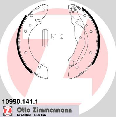 Zimmermann 10990.141.1 - Əyləc Başlığı Dəsti furqanavto.az