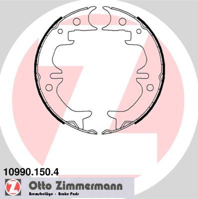Zimmermann 10990.150.4 - Əyləc başlığı dəsti, dayanacaq əyləci furqanavto.az