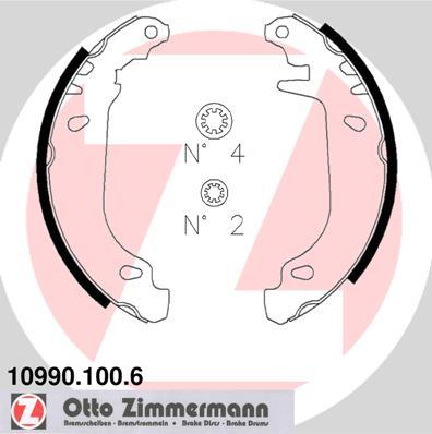 Zimmermann 10990.100.6 - Əyləc Başlığı Dəsti furqanavto.az