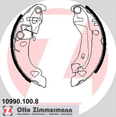 Zimmermann 10990.100.8 - Əyləc Başlığı Dəsti furqanavto.az