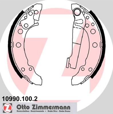 Zimmermann 10990.100.2 - Əyləc Başlığı Dəsti furqanavto.az