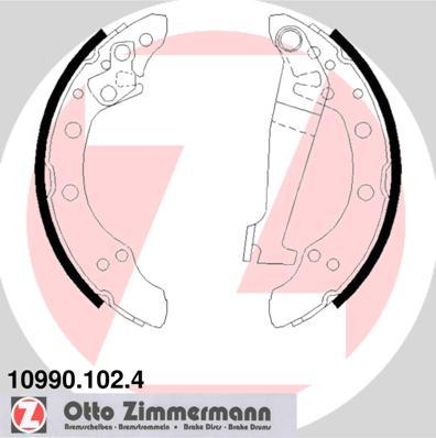 Zimmermann 10990.102.4 - Əyləc Başlığı Dəsti furqanavto.az