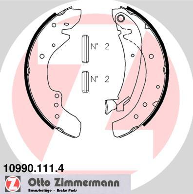 Zimmermann 10990.111.4 - Əyləc Başlığı Dəsti furqanavto.az