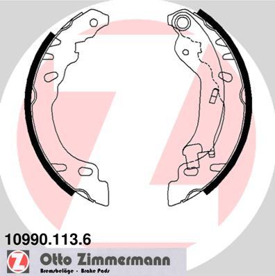 Zimmermann 10990.113.6 - Əyləc Başlığı Dəsti furqanavto.az