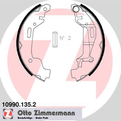 Zimmermann 10990.135.2 - Əyləc Başlığı Dəsti furqanavto.az