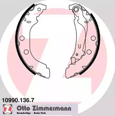 Zimmermann 10990.136.7 - Əyləc Başlığı Dəsti furqanavto.az