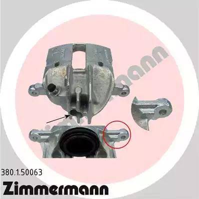 Zimmermann 380.1.50063 - Əyləc kaliperi furqanavto.az