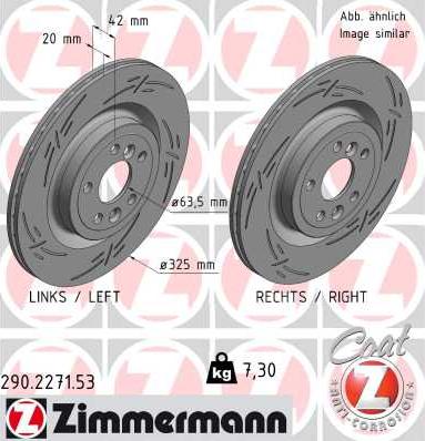 Zimmermann 290.2271.53 - Əyləc Diski furqanavto.az