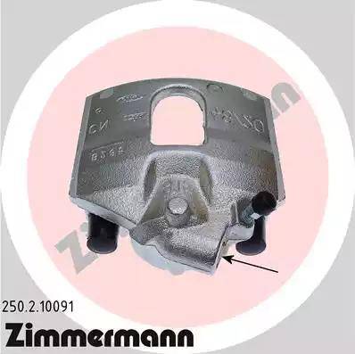 Zimmermann 250.2.10091 - Əyləc kaliperi furqanavto.az