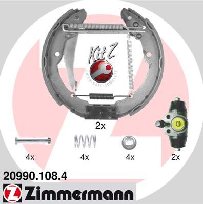 Zimmermann 20990.108.4 - Əyləc Başlığı Dəsti furqanavto.az