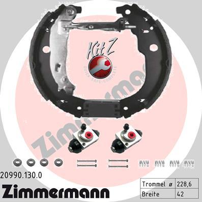 Zimmermann 20990.130.0 - Əyləc Başlığı Dəsti furqanavto.az