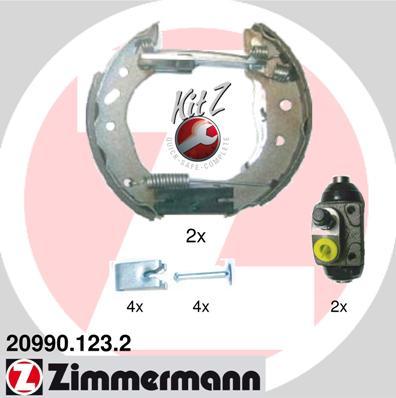 Zimmermann 20990.123.2 - Əyləc Başlığı Dəsti furqanavto.az