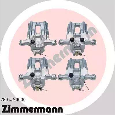 Zimmermann 280.4.50000 - Əyləc kaliperi furqanavto.az